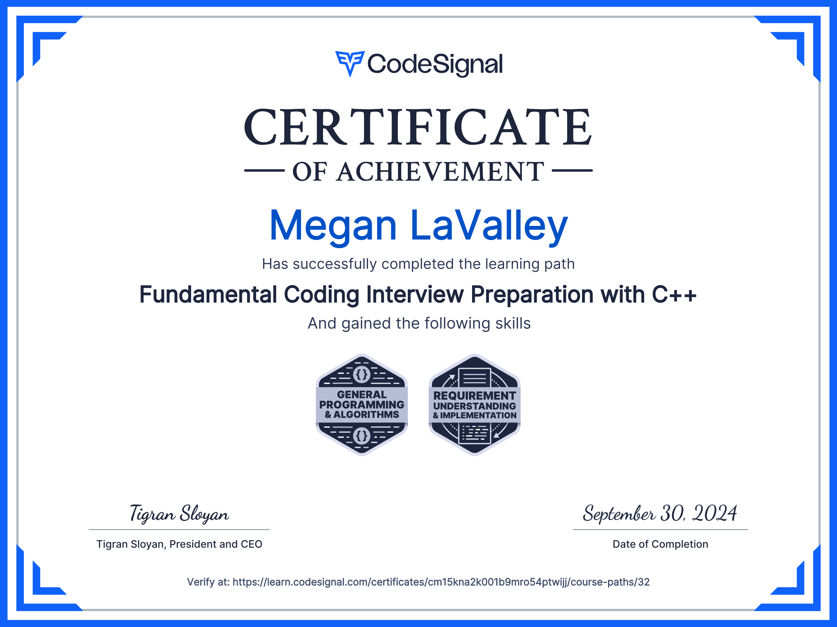 Fundamental Coding Interview Preparation with CPP